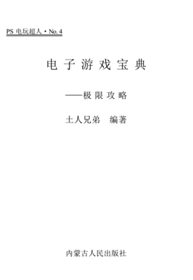 电子游戏攻略pdf,电子游戏攻略 杂志